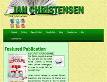 Tablet Screenshot of janchristensen.com